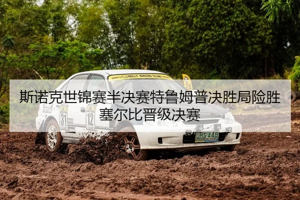 斯诺克世锦赛半决赛特鲁姆普决胜局险胜塞尔比晋级决赛